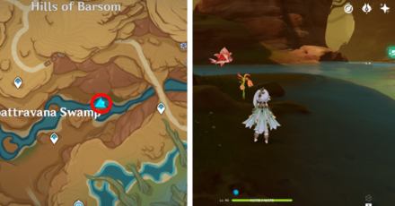 Genshin - Mourning Flower Locations - 17