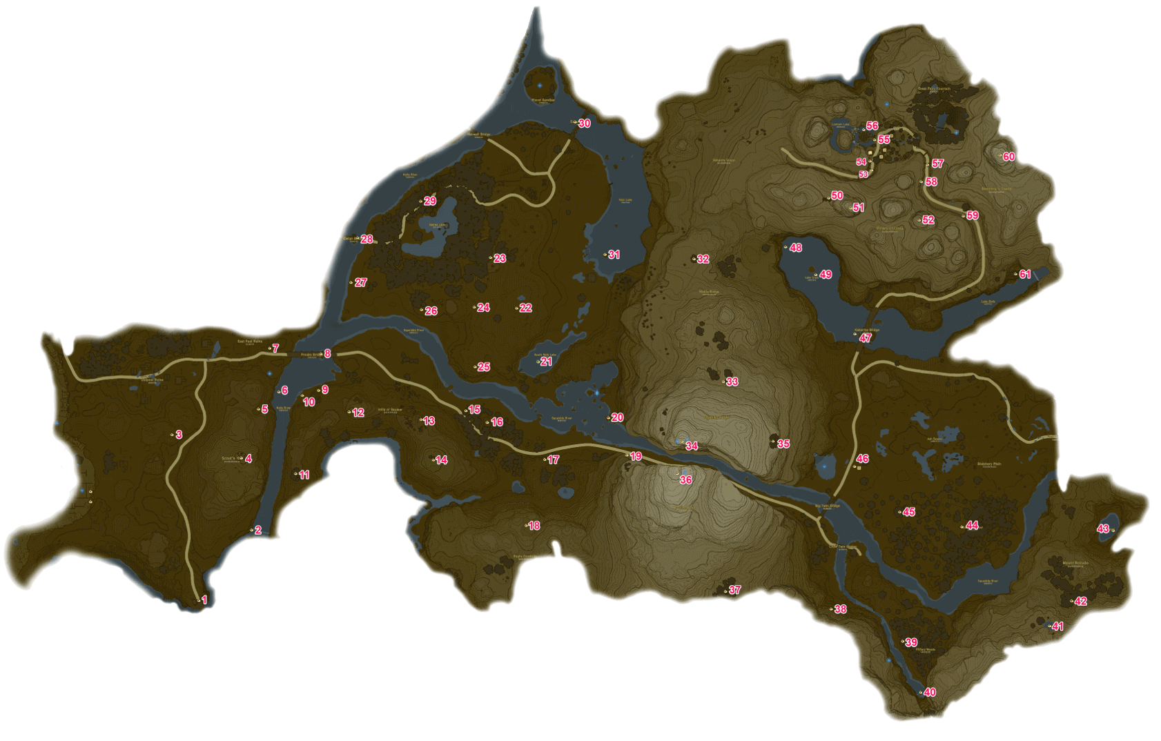 Korok Seed Map - Lusa Sissie