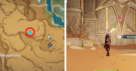 Genshin - Mourning Flower Locations - 57