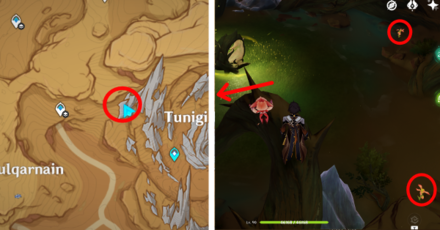 Genshin - Mourning Flower Locations - 44 to 46