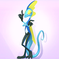 Pokemon Scarlet and Violet SV - Regular Inteleon.
