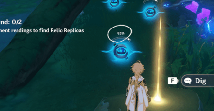 Genshin - How to Play Antiquity Hunt Event - Keep an Eye on the Trail Densities