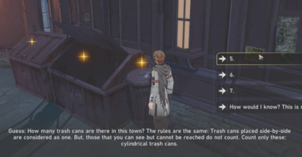 Star Rail - Belobog Trash Can Answer 2