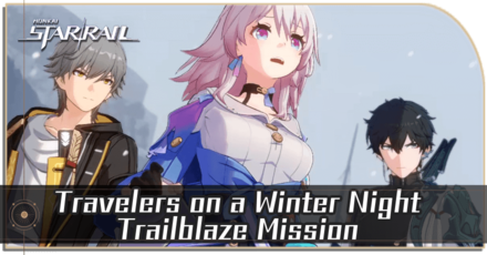 Honkai Star Rail - Travelers on a Winter Night
