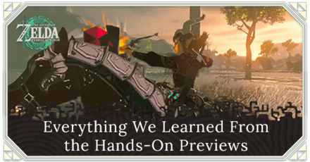 Everything We Learned From the Hands-On Previews