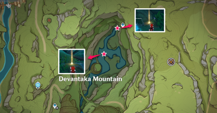 Genshin - Antiquity Hunt Day 1 - Replica Hunt Locations