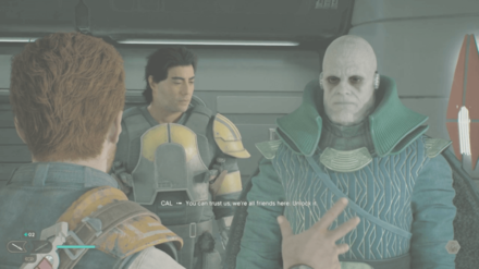 Jedi Survivor - Mind Trick Trust Choice