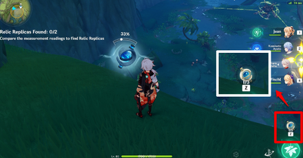 Genshin - How to Use Search Compass - Use it During the Antiquity Hunt Event