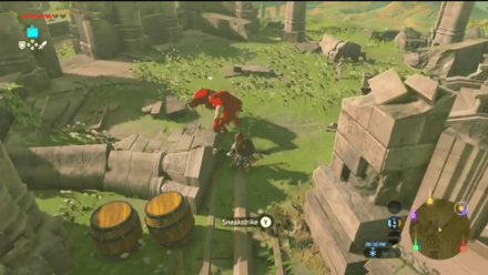 From Behind - TLoZ TotK