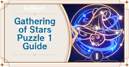 Genshin Impact - Gathering of Stars Astrolabe 1 Puzzle Guide