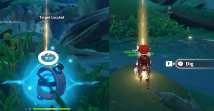 Genshin - How to Find all Replica Relic Locations - Reach 90% on the Trail Densities