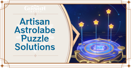 Genshin Impact - All Aristan Astrolabe Puzzle Solutions for Gathering of Stars