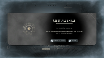 Jedi Survivor Reset All Skills