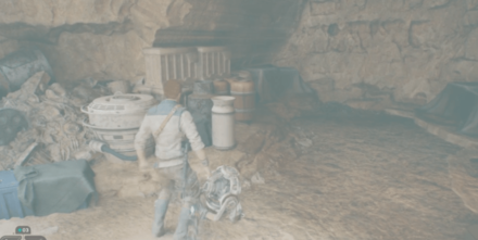 Jedi Survivor Chamber of Duality Pick up the Gyro Module