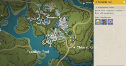 Genshin - How to Play Antiquity Hunt - Unlock the Vahumana Mini-Game
