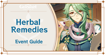 Genshin Impact Herbal Remedies Event