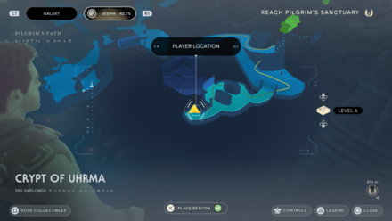 Fallen Order - Jedha Scroll 5 Map Image