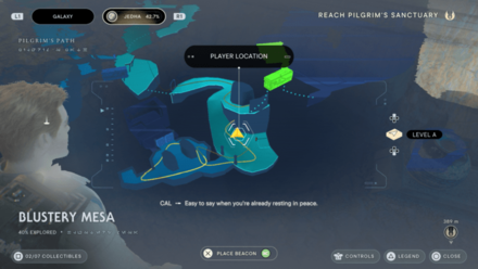 Fallen Order - Catacombs of the Weary Map Image