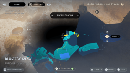 Fallen Order - Jedha Scroll 3 Map Image