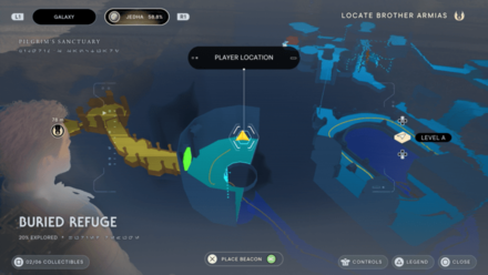 Fallen Order - Jedha Scroll 4 Map Image