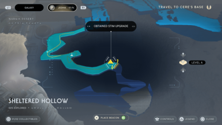 Fallen Order - Stim Upgrade Map Image