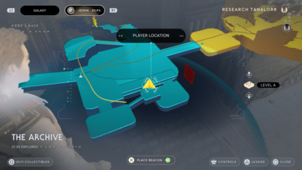 Fallen Order - Jedha Scroll 11 Map Image