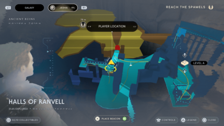 Fallen Order - Ancient Ruins Map Image