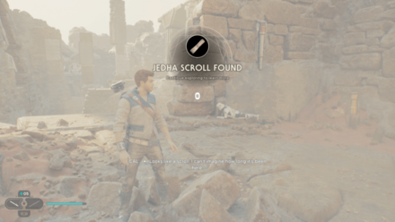 Fallen Order - Jedha Scroll 8 In Game Image