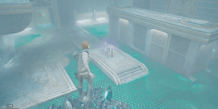 Jedi Survivor Chamber of Connection Grab the Purple Orb