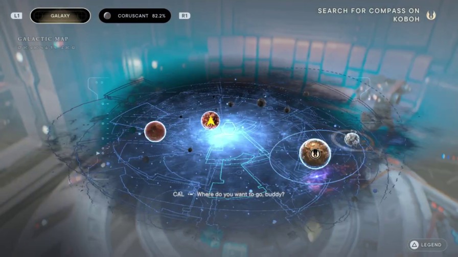 Jedi Survivor Planets Map