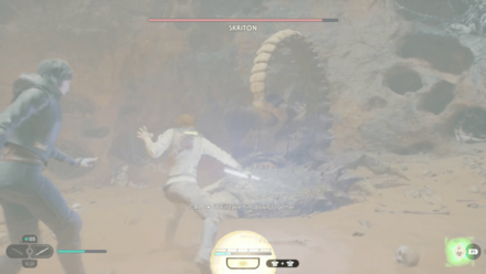 Jedi Survivor - Fighting the Skriton Boss