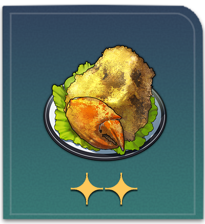 Deep-Fried Rock Crab Item