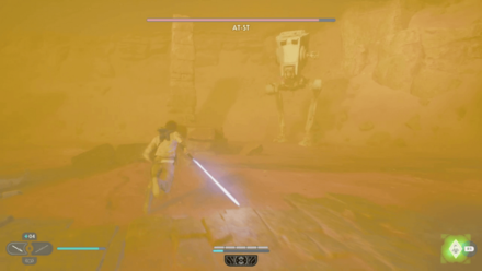 Jedi Survivor - Fighting AT-ST