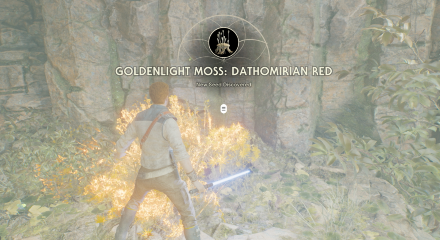 Fallen Order - Goldenlight Moss In Game Image