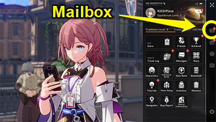 Honkai Star Rail - Mailbox
