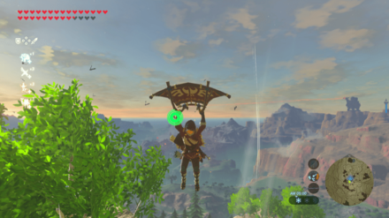 TotK - Link Paragliding