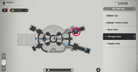 Honkai Star Rail - Storage Zone Location