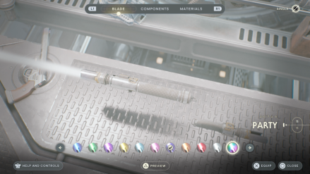 Jedi Survivor - Party Lightsaber 2