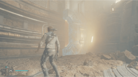 Jedi Survivor Burried Refuge Jedha Door Force Pull