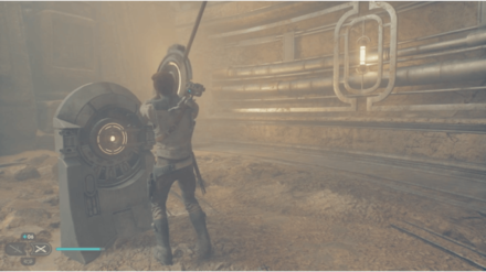 Jedi Survivor Burried Refuge Release the Rope