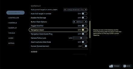 Navigation Assist Hint - Star Wars Jedi Survivor