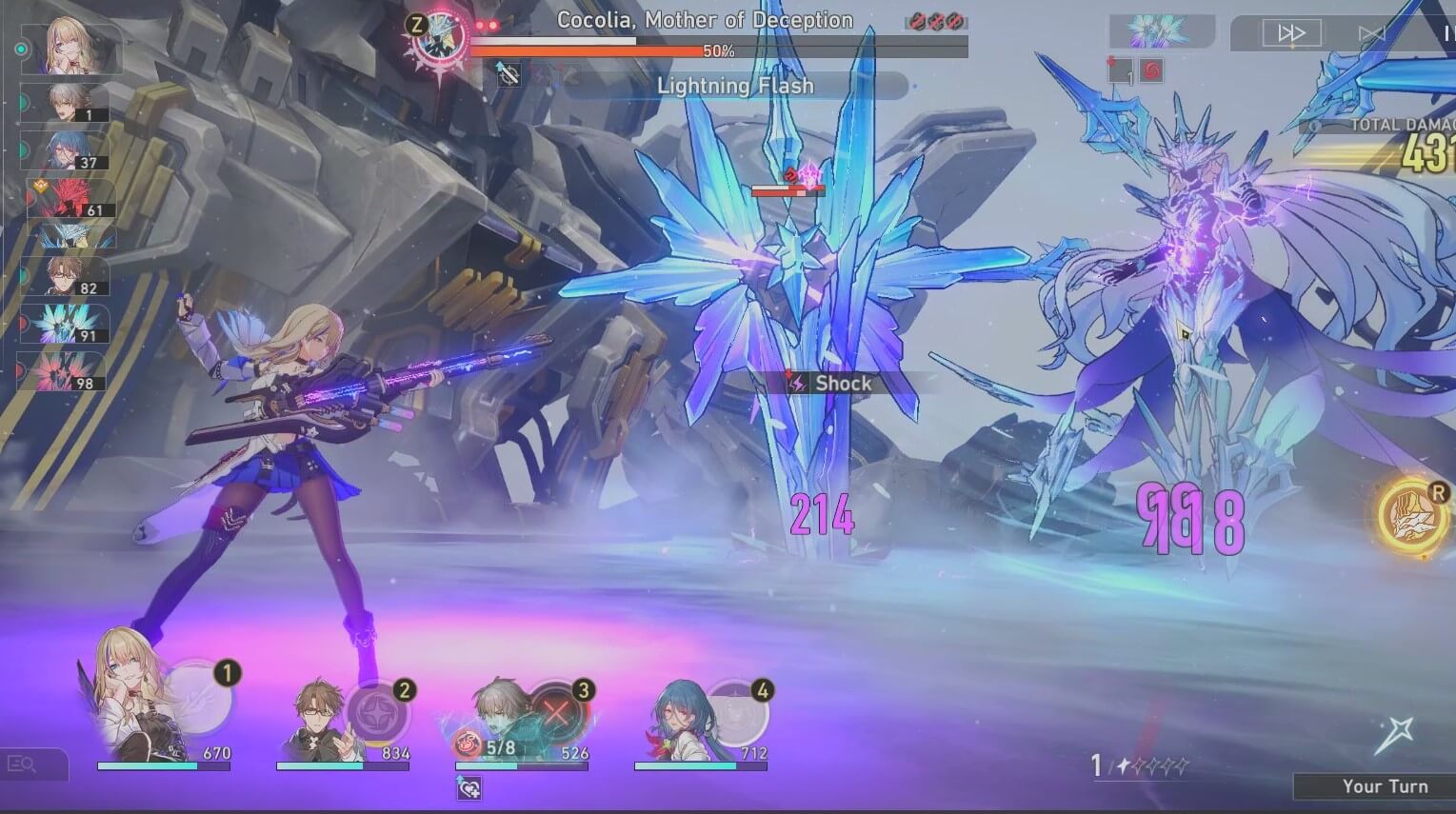 Honkai Star Rail - Beat Lance of Eternal Freeze First