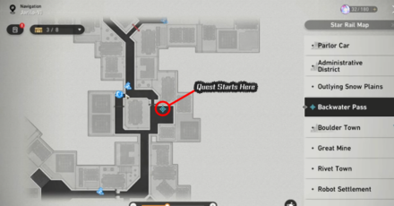 Honkai Star Rail - Vessel of Mediocrity (Part 1) - Quest Location