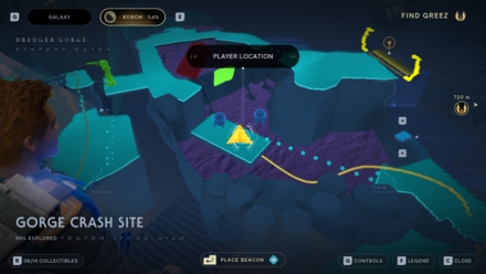 Fallen Order - Koboh Tar Map Image