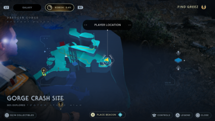 Fallen Order - Broken Mining Droid Map Image