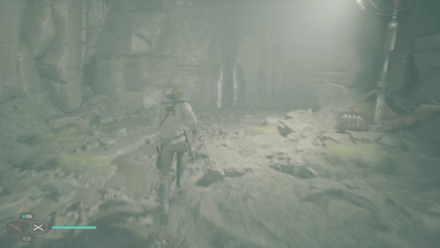 Jedi Survivor - Devastated Settlement Cave Narrow Gap