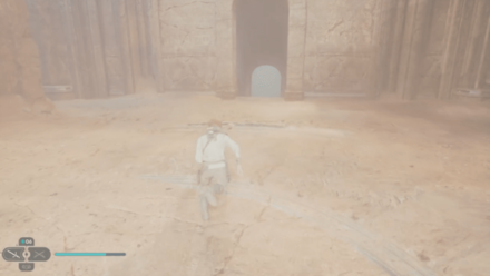 Jedi Survivor Crypt of Uhrma Between Whistling Drop and Blustery Mesa