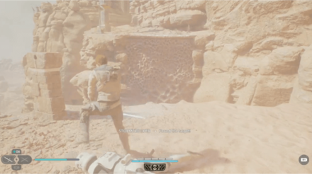 Jedi Survivor Crypt of Uhrma Large Cliff