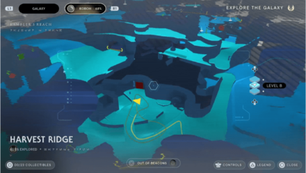 Jedi Survivor Moldy Depths Map Location