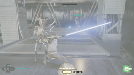 Jedi Survivor - Fighting Droids in Gantry